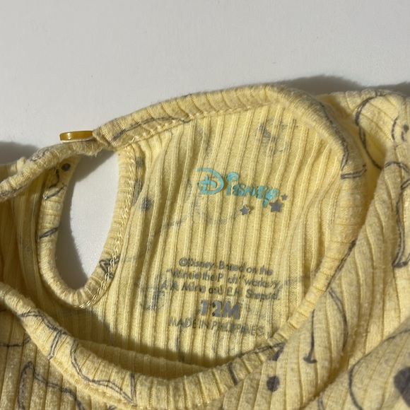 12 month Winnie the Pooh pant set -long sleeve - Picture 3 of 5